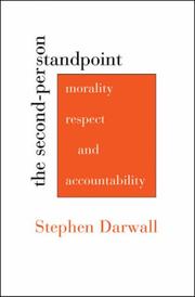 Cover of The Second-Person Standpoint by Stephen Darwall