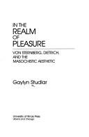 Front cover of In the realm of pleasure by Gaylyn Studlar