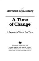 Front cover of A time of change by Harrison Evans Salisbury