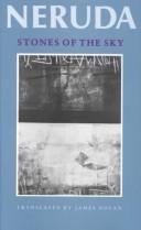 Cover of Las piedras del cielo by Pablo Neruda