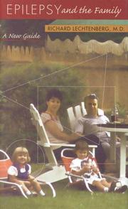 Front cover of Epilepsy and the family by Richard Lechtenberg