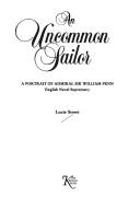 Front cover of An uncommon sailor by Lucie Street