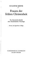 Front cover of Frauen der frühen Christenheit by Susanne Heine