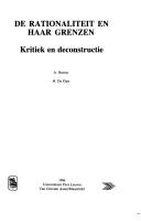 Cover of De rationaliteit en haar grenzen by A. Burms