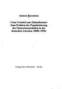 Front cover of "Vom Urnebel zum Zukunftsstaat" by Antoon Berentsen