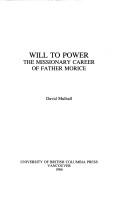 Cover of Will to power by David Mulhall