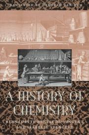 Front cover of A history of chemistry by Bernadette Bensaude-Vincent