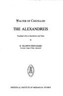 Front cover of The Alexandreis by Walter of Châtillon
