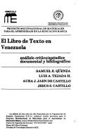 Cover of El Libro de texto en Venezuela by Unknown