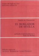 Cover of El burlador de Sevilla by Tirso de Molina
