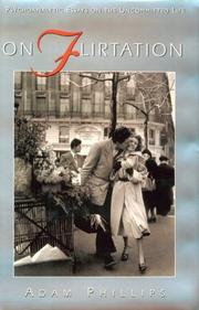 Cover of On flirtation by Adam Phillips