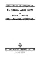 Cover of Sorrell and Son by Warwick Deeping