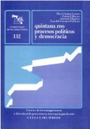 Front cover of Quintan Roo by María Cristina Castro