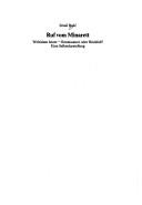 Cover of Ruf vom Minarett by Smail Balić