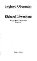 Cover of Richard Löwenherz by Siegfried Obermeier