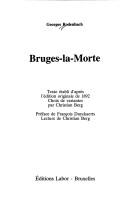 Cover of Bruges-la-Morte by Georges Rodenbach