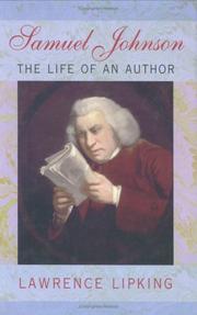 Cover of Samuel Johnson by Lawrence I. Lipking