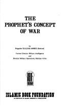 Front cover of The Prophet's concept of war by Gulzar Ahmed