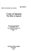 Cover of Crisis of identity by Rama Kant Agnihotri