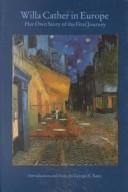 Front cover of Willa Cather in Europe by Willa Cather