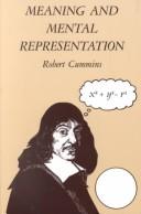 Cover of Meaning and mental representation by Robert Cummins