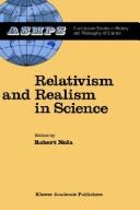 Front cover of Relativism and realism in science by Robert Nola