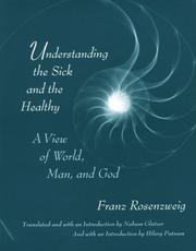 Cover of Understanding the sick and the healthy by Franz Rosenzweig