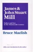Cover of James and John Stuart Mill by Bruce Mazlish