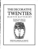 Front cover of The decorative twenties by Martin Battersby