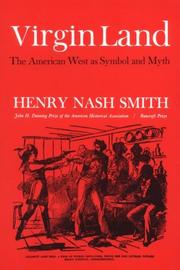 Front cover of Virgin land by Henry Nash Smith