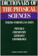 Cover of Dictionary of the physical sciences by Cesare Emiliani