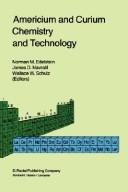 Cover of Americium and curium chemistry and technology by Wallace W. Schulz