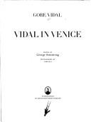 Cover of Vidal in Venice by Gore Vidal