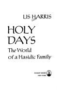 Cover of Holy days by Lis Harris