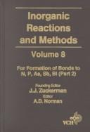 Front cover of Inorganic reactions and methods by A. P. Hagen