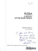 Cover of Russia by Woodford McClellan