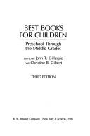 Front cover of Best books for children by John Thomas Gillespie