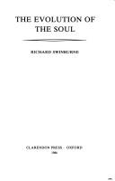 Cover of The evolution of the soul by Richard Swinburne