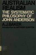 Cover of Australian realism by Baker, A. J.
