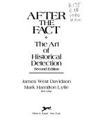 Cover of After the fact by James West Davidson