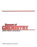 Front cover of Elements of chemistry by Robert S. Boikess