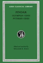 Cover of Olympian Odes. Pythian Odes by Pindar
