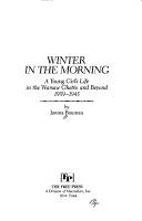 Front cover of Winter in the morning by Janina Bauman