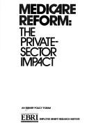 Front cover of Medicare reform by EBRI-ERF Policy Forum (1985 Washington, D.C.)