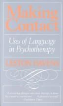 Cover of Making contact by Leston L. Havens