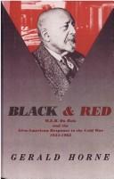 Front cover of Black and red by Gerald Horne