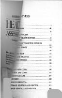Front cover of Handbook of health assessment by Ellen B. Rudy
