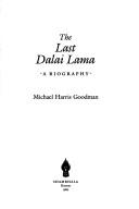 Front cover of The last Dalai Lama by Michael Harris Goodman