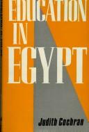 Cover of Education in Egypt by Judith Cochran