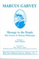 Cover of Message to the people by Marcus Garvey